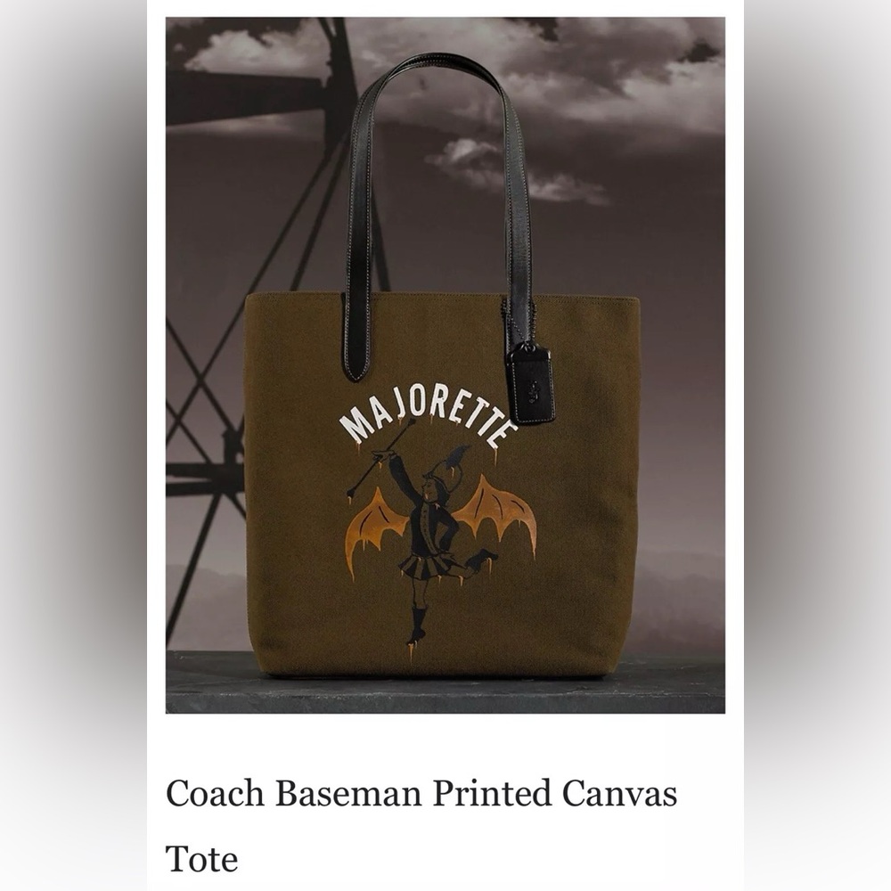 Rare Coach Limited Edition Baseman Vevers Vampire Majorette Tote Only 10 Made!